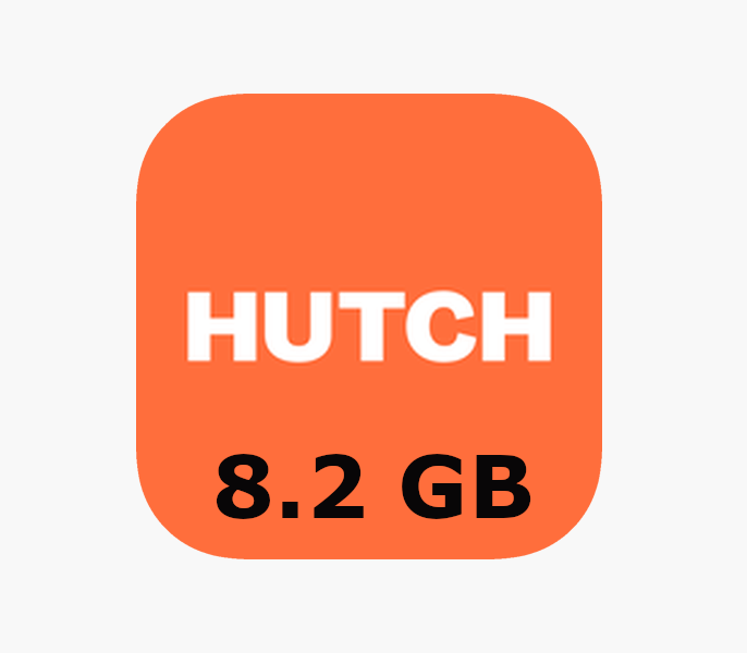 

Hutchison 8.2 GB Data Mobile Top-up LK