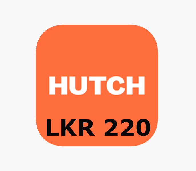 

Hutchison LKR 220 Mobile Top-up LK