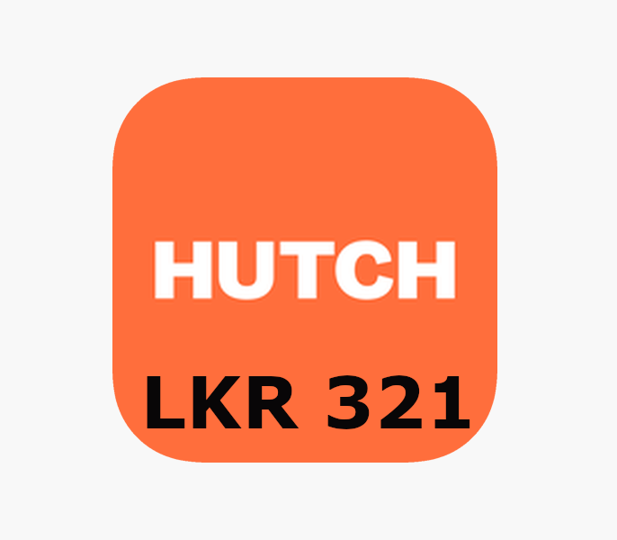 

Hutchison LKR 321 Mobile Top-up LK