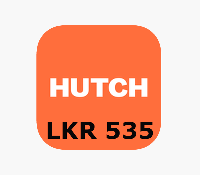 

Hutchison LKR 535 Mobile Top-up LK