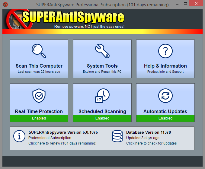 Superantispyware Professional X Edition CD Key (1 Year / 1 PC)