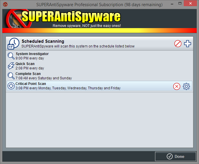 Superantispyware Professional X Edition CD Key (1 Year / 1 PC)