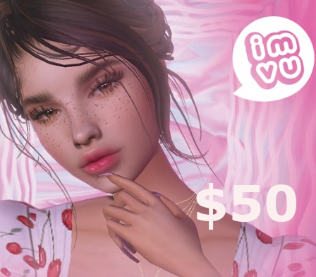 

IMVU $50 AU Game Card