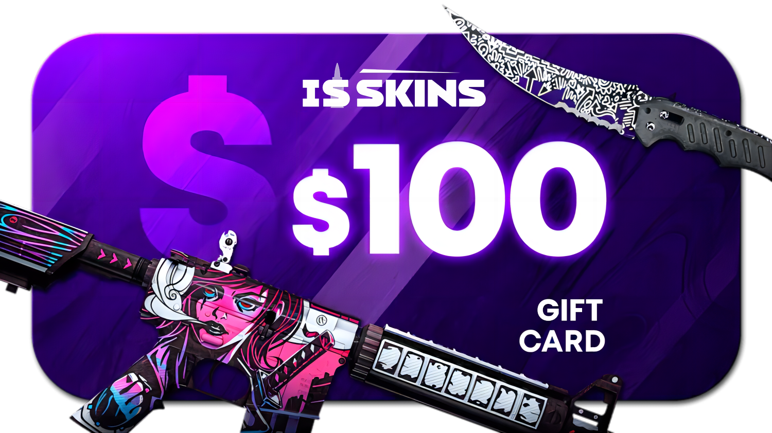 ISSKINS $100 Gift Card