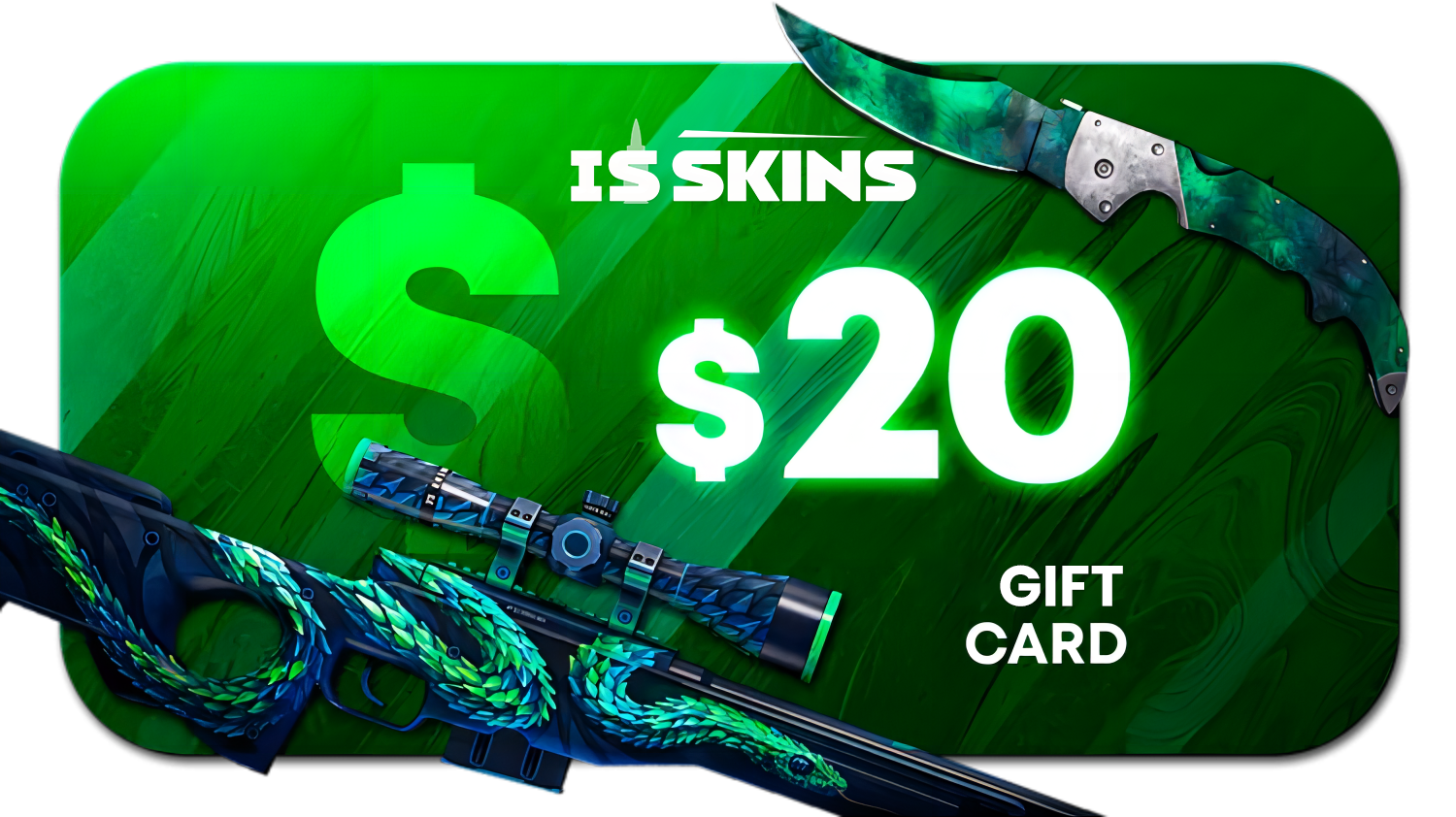 ISSKINS $20 Gift Card
