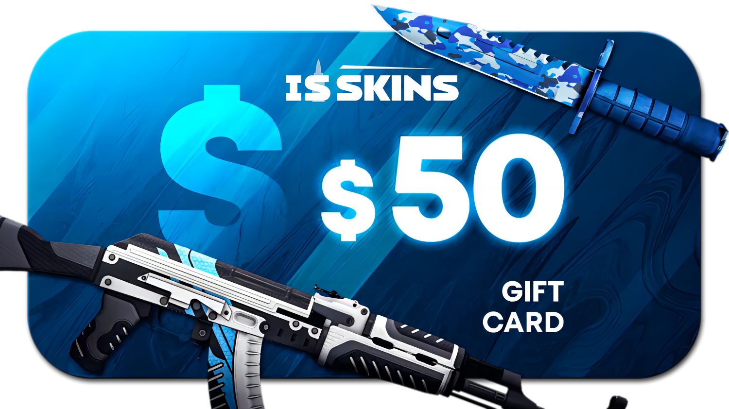 ISSKINS $50 Gift Card