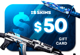ISSKINS $50 Gift Card