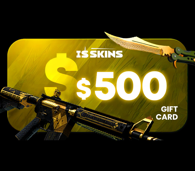 

ISSKINS $500 Gift Card