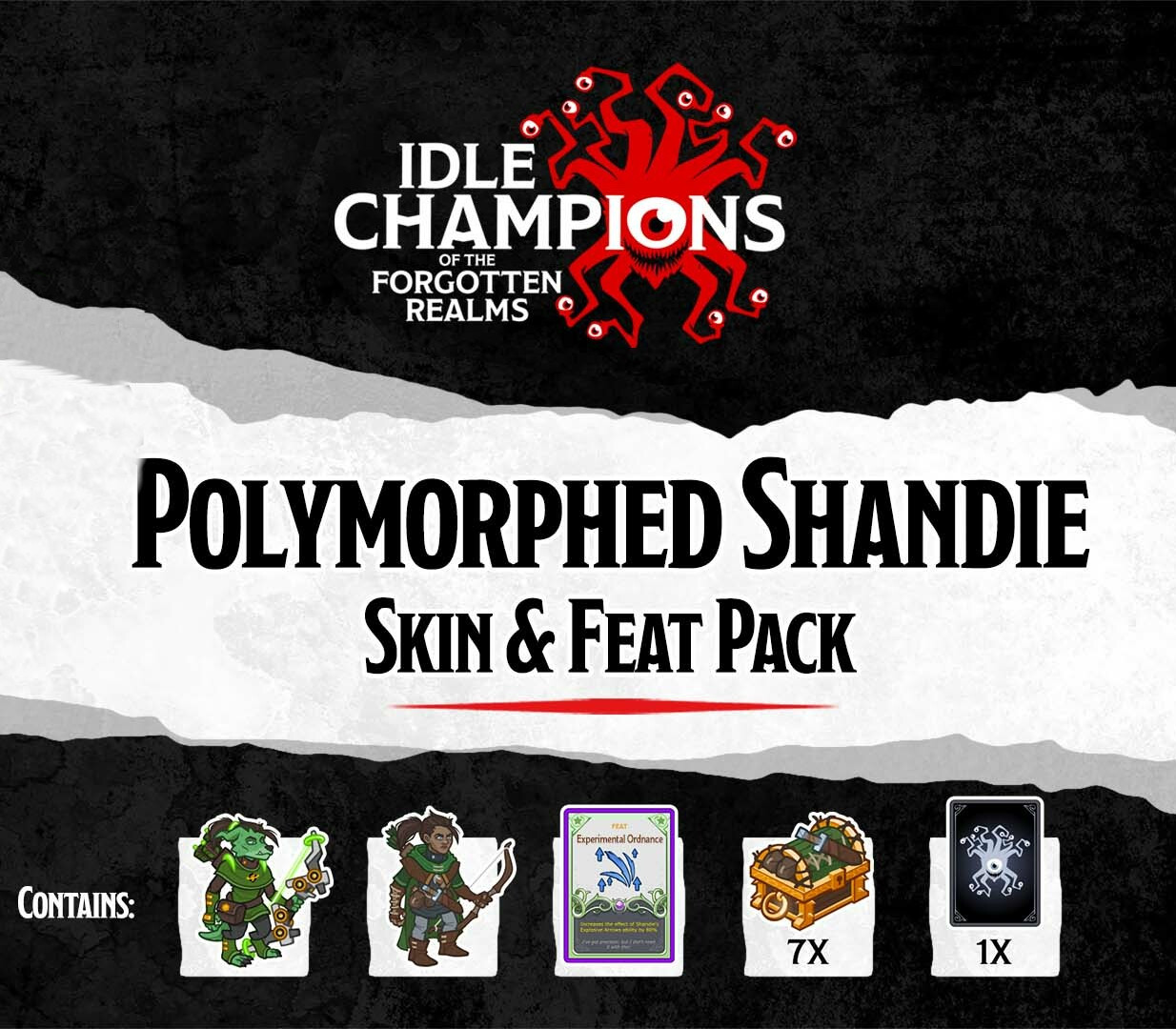 

Idle Champions - Polymorphed Shandie Skin & Feat Pack DLC Steam CD Key