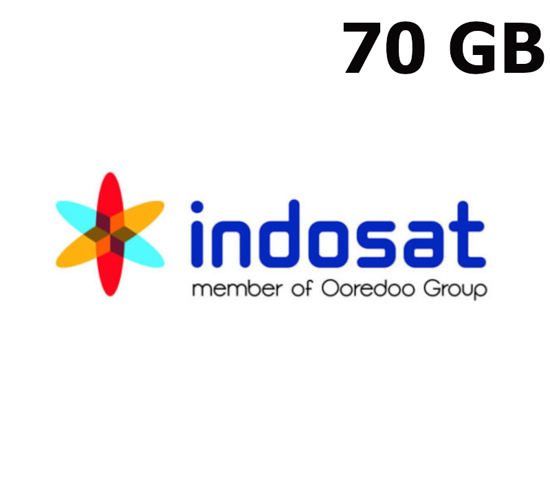 

Indosat 70 GB Data Mobile Top-up ID