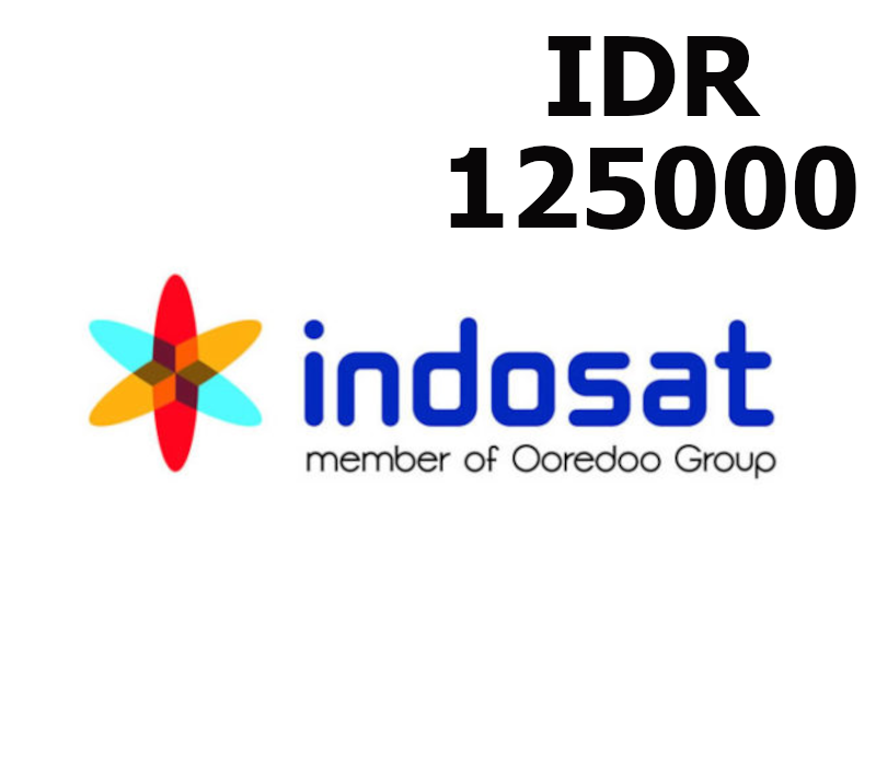 

Indosat 125000 IDR Mobile Top-up ID