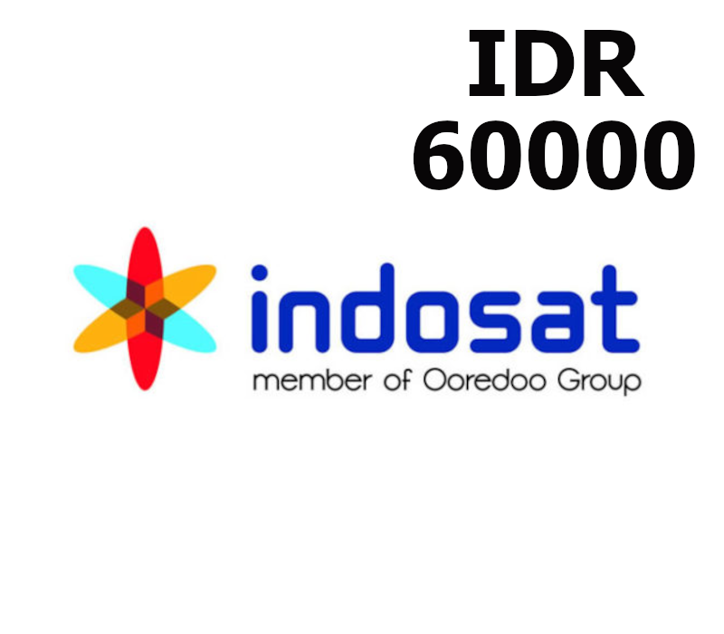 

Indosat 60000 IDR Mobile Top-up ID