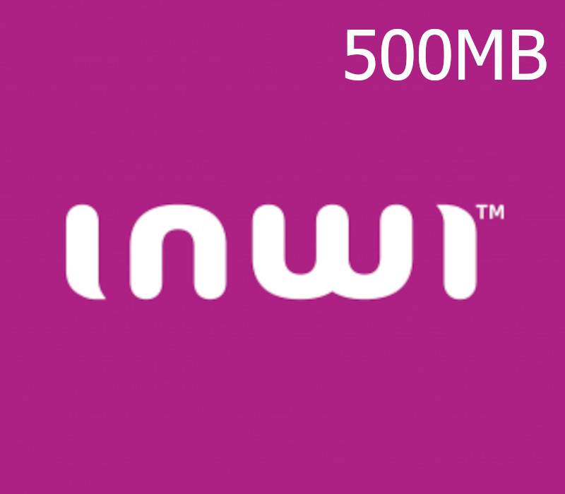 

Inwi 500MB Data Mobile Top-up MA