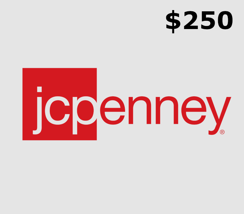 JCPenney $250 Gift Card US