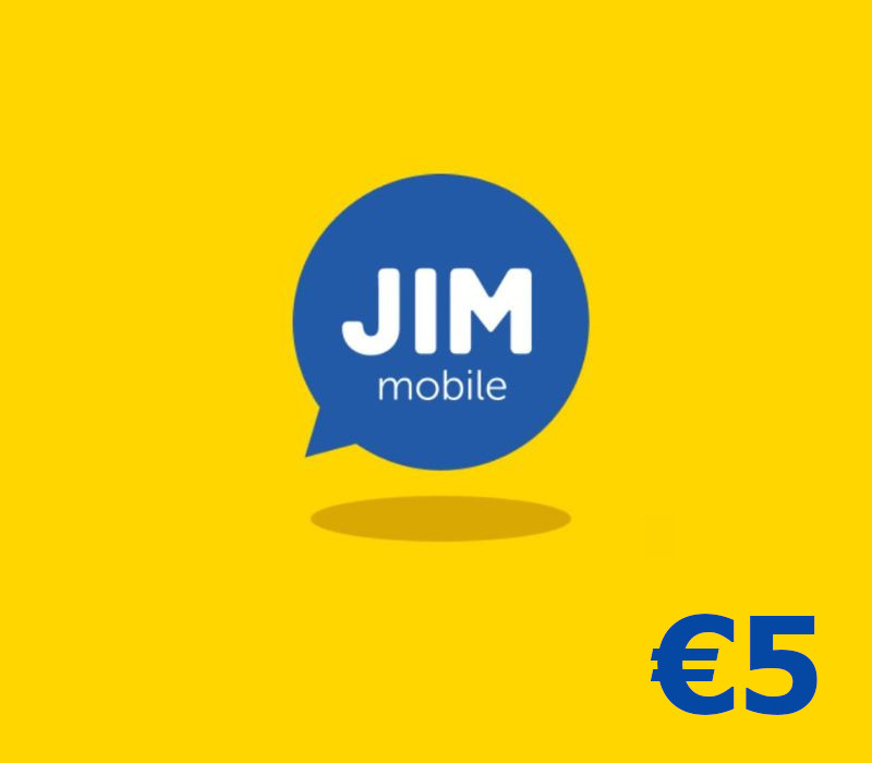 

JIM Mobile PIN €5 Gift Card BE