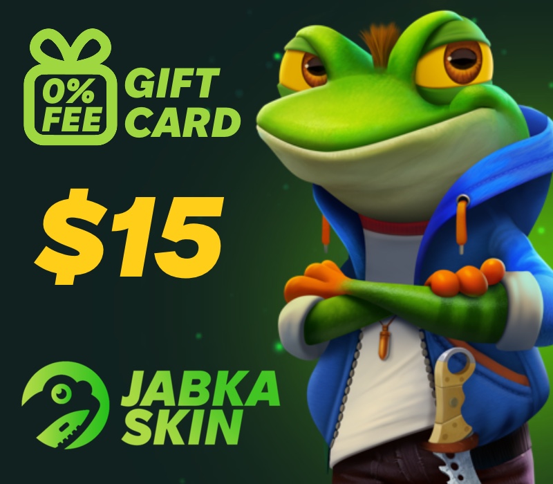 

JABKA SKIN $15 Gift Card