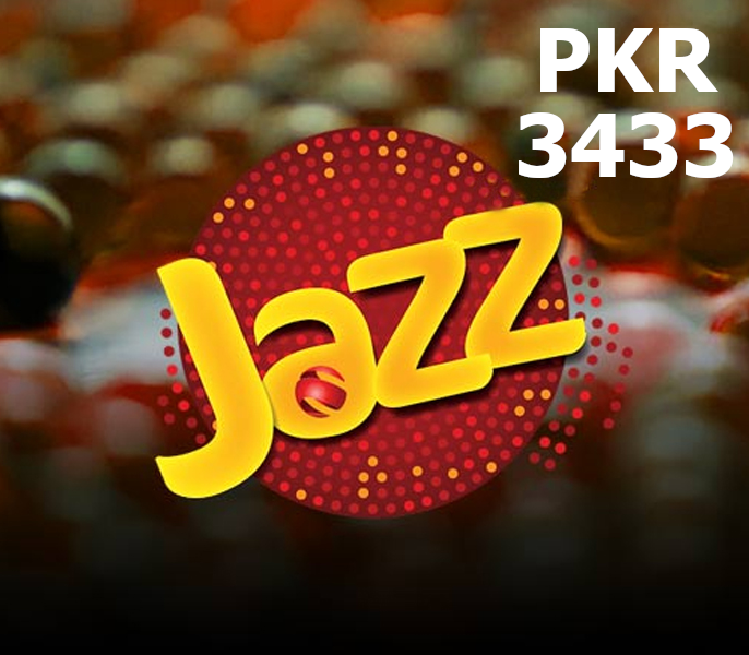 Jazz 3433 PKR Mobile Top-up PK