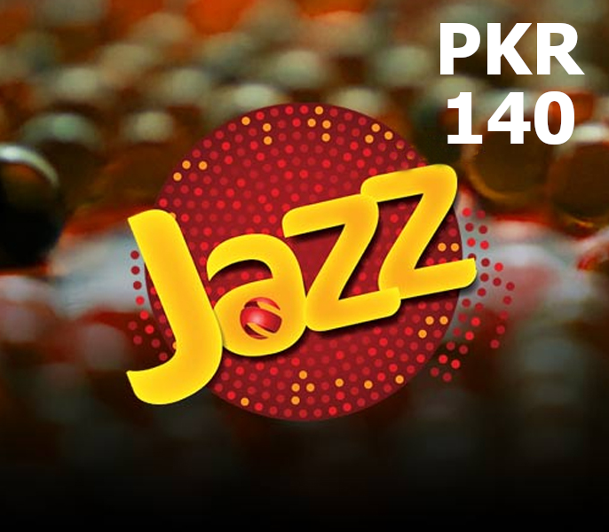 

Jazz 140 PKR Mobile Top-up PK