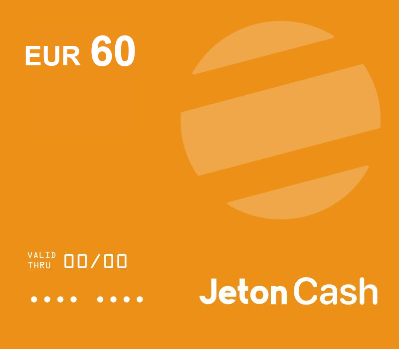 

JetonCash Card €60 EU