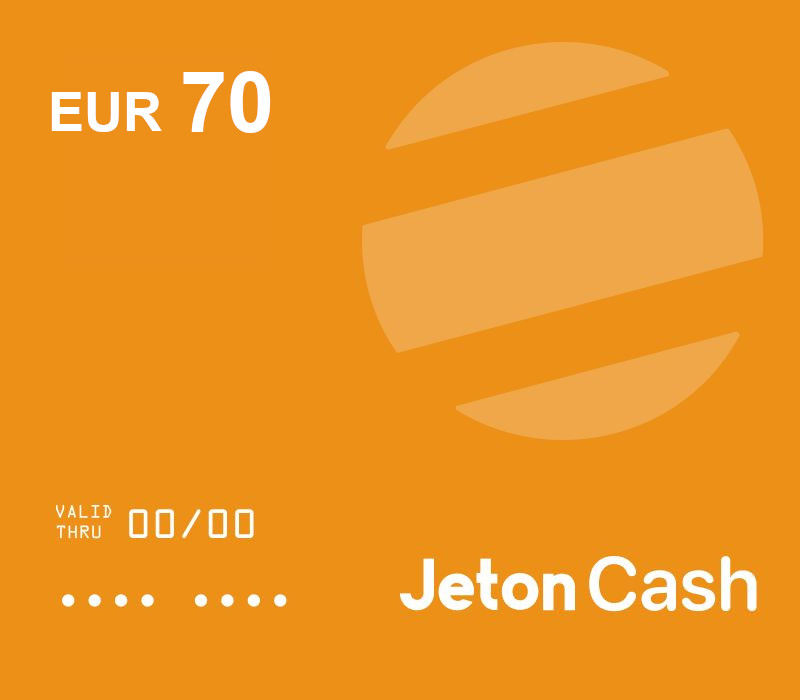 

JetonCash Card €70 EU