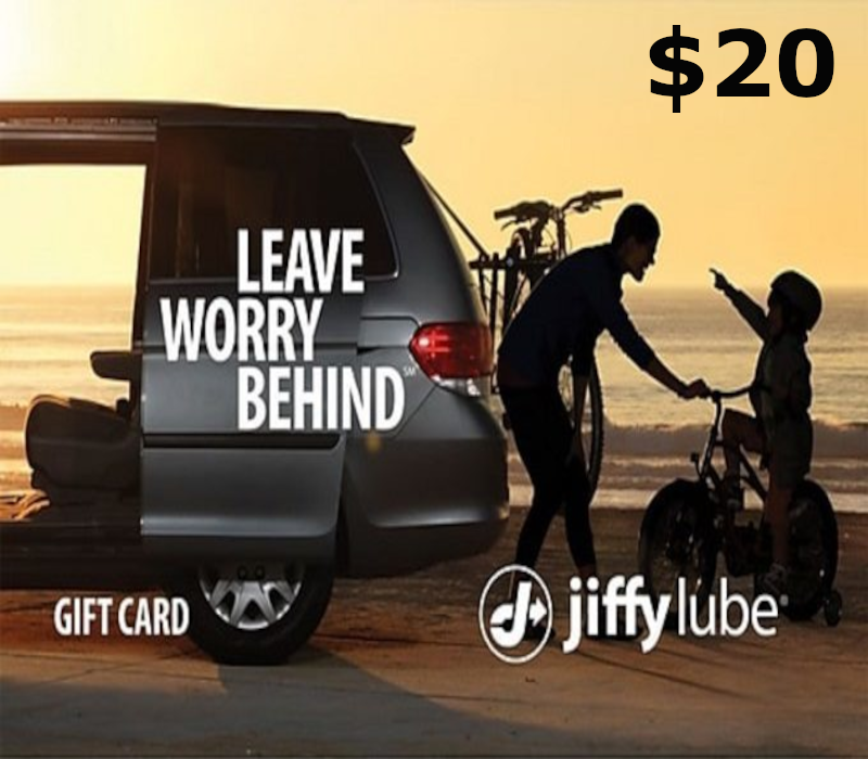 Jiffy Lube $20 Gift Card US