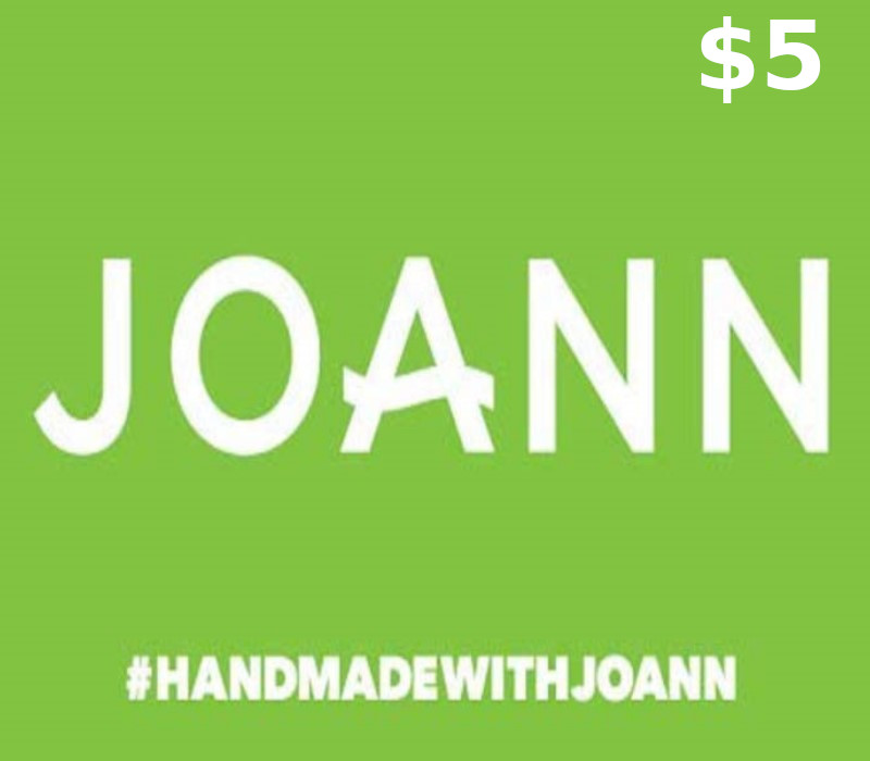 

JoAnn Fabrics $5 Gift Card US