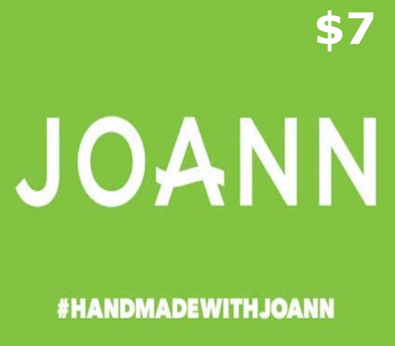 JoAnn Fabrics $7 Gift Card US