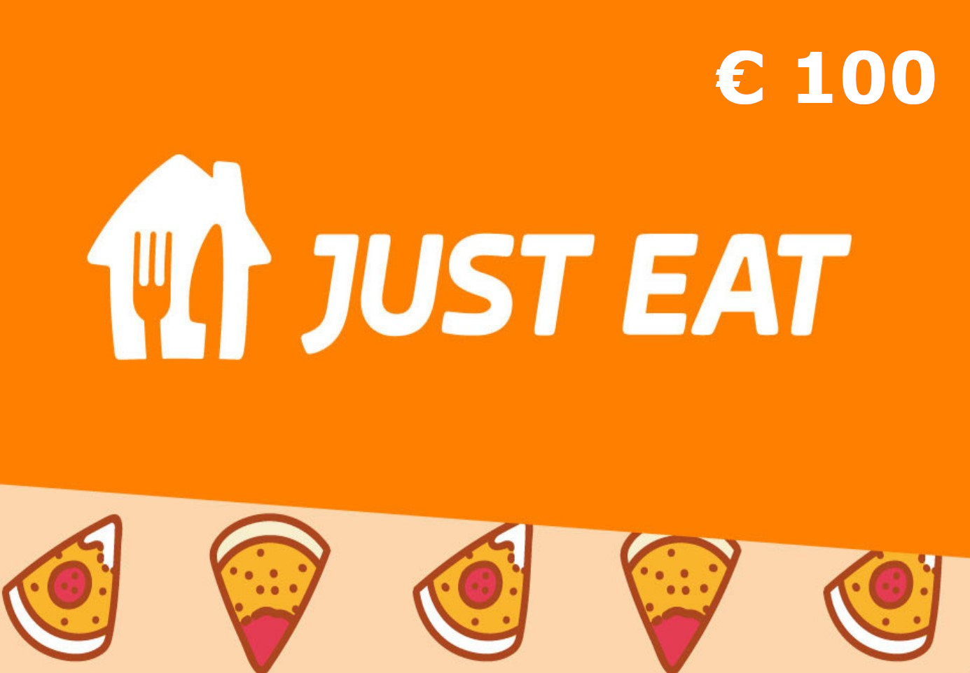 Just Eat €100 Gift Card FR