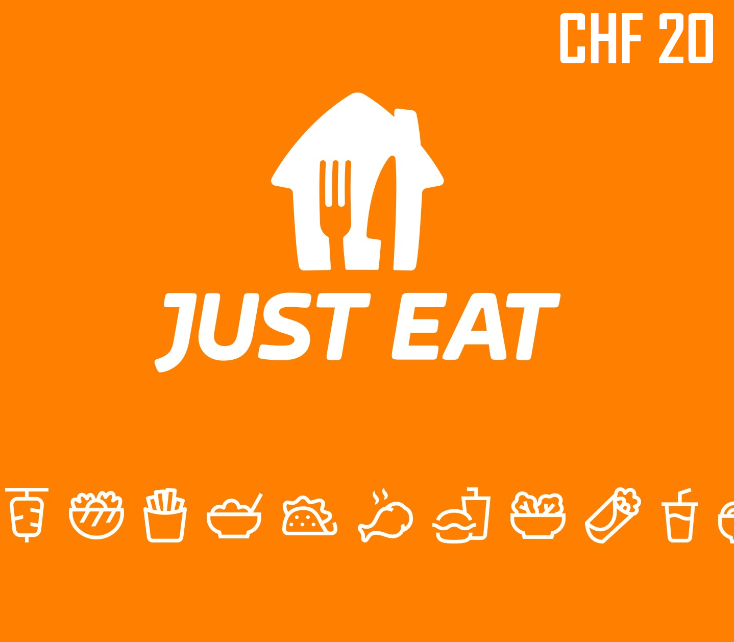 Just Eat 20 CHF Gift Card CH