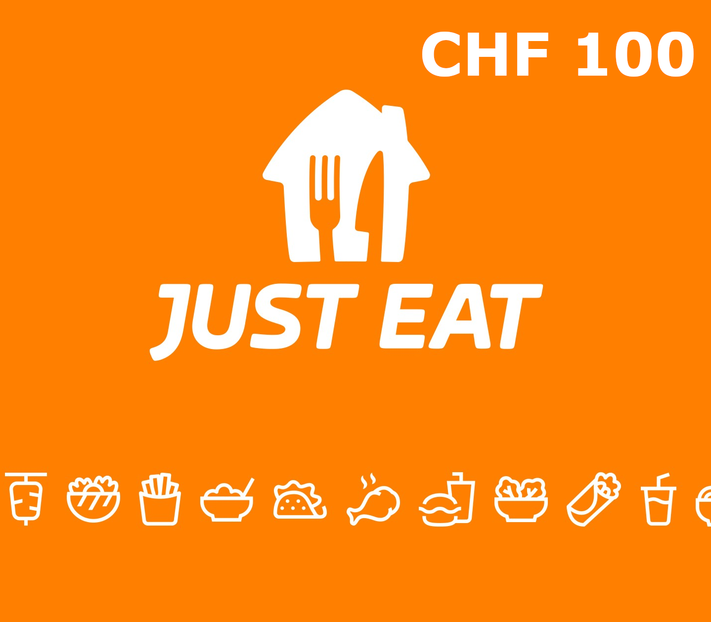 Just Eat 100 CHF Gift Card CH