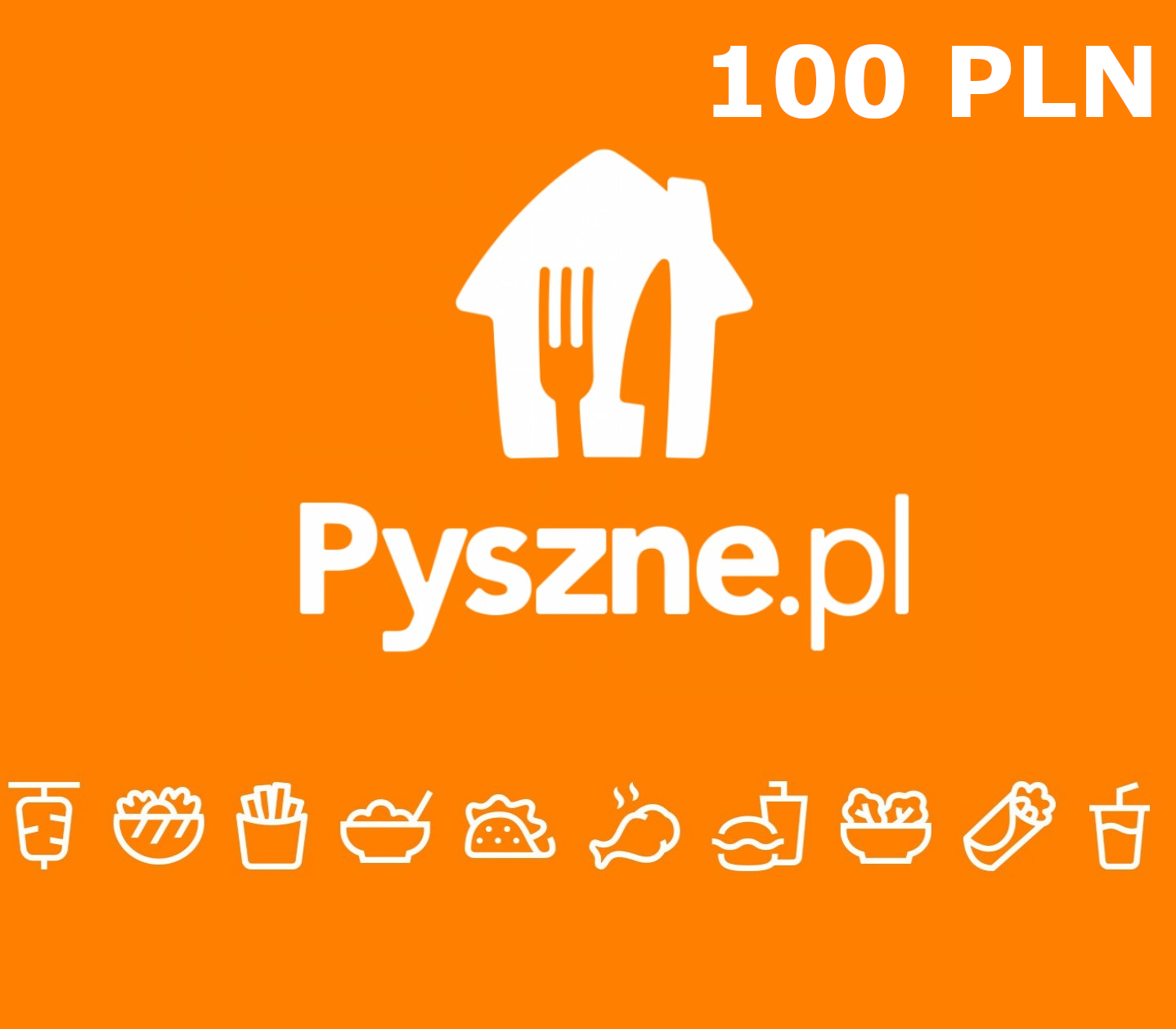 

Pyszne.pl 100 PLN Gift Card PL