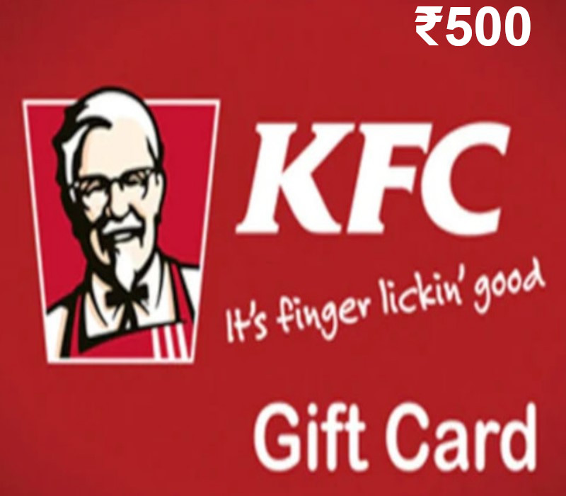 KFC ₹500 INR Gift Card