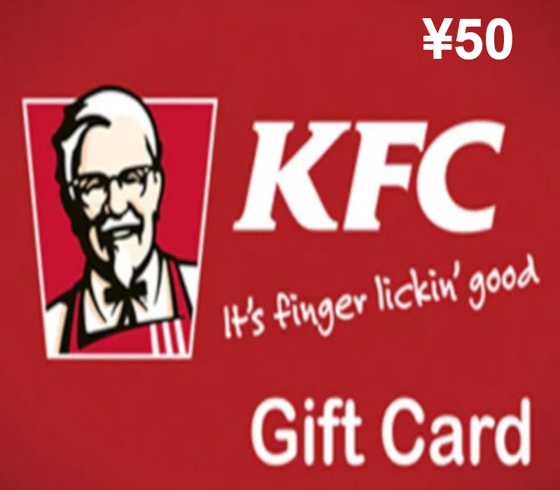 KFC 50 CNY Gift Card CN