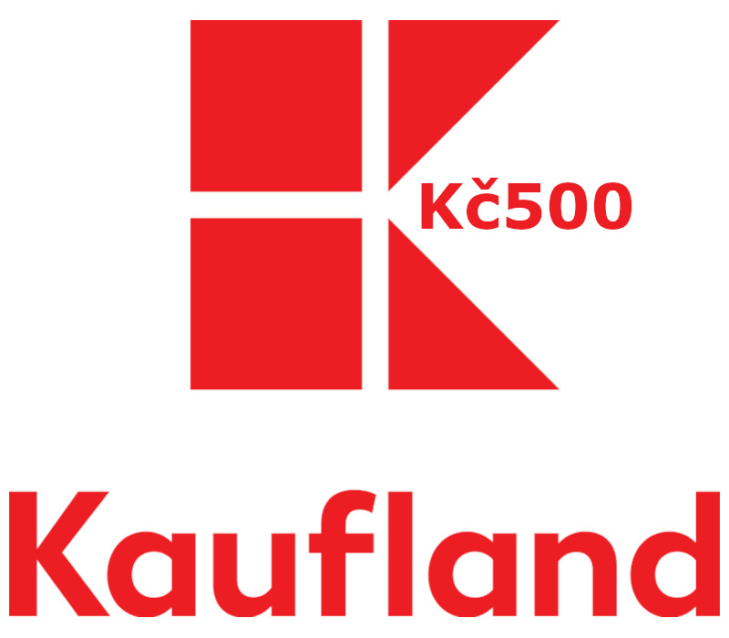 

Kaufland Kč500 Gift Card CZ