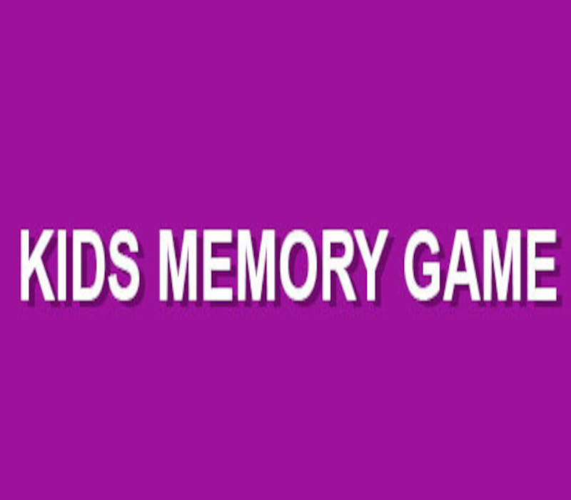 Kids Memory Game Steam