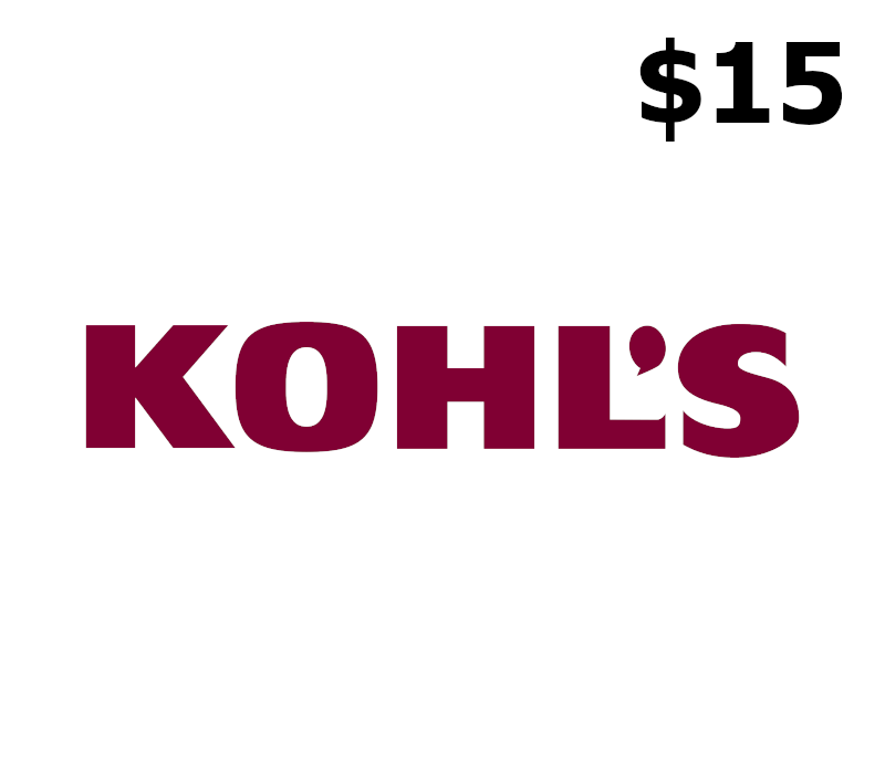 

Kohls $15 Gift Card US