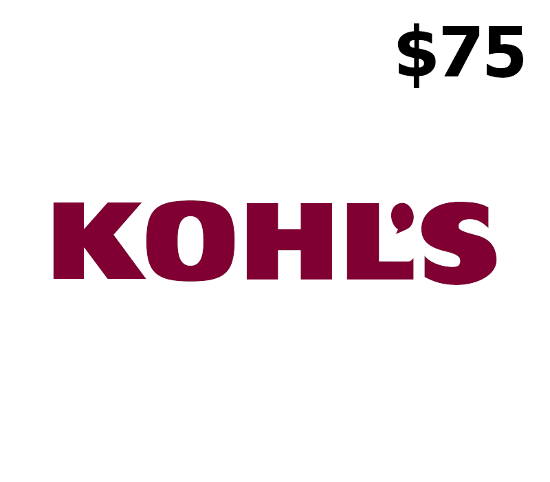 Kohls $75 Gift Card US