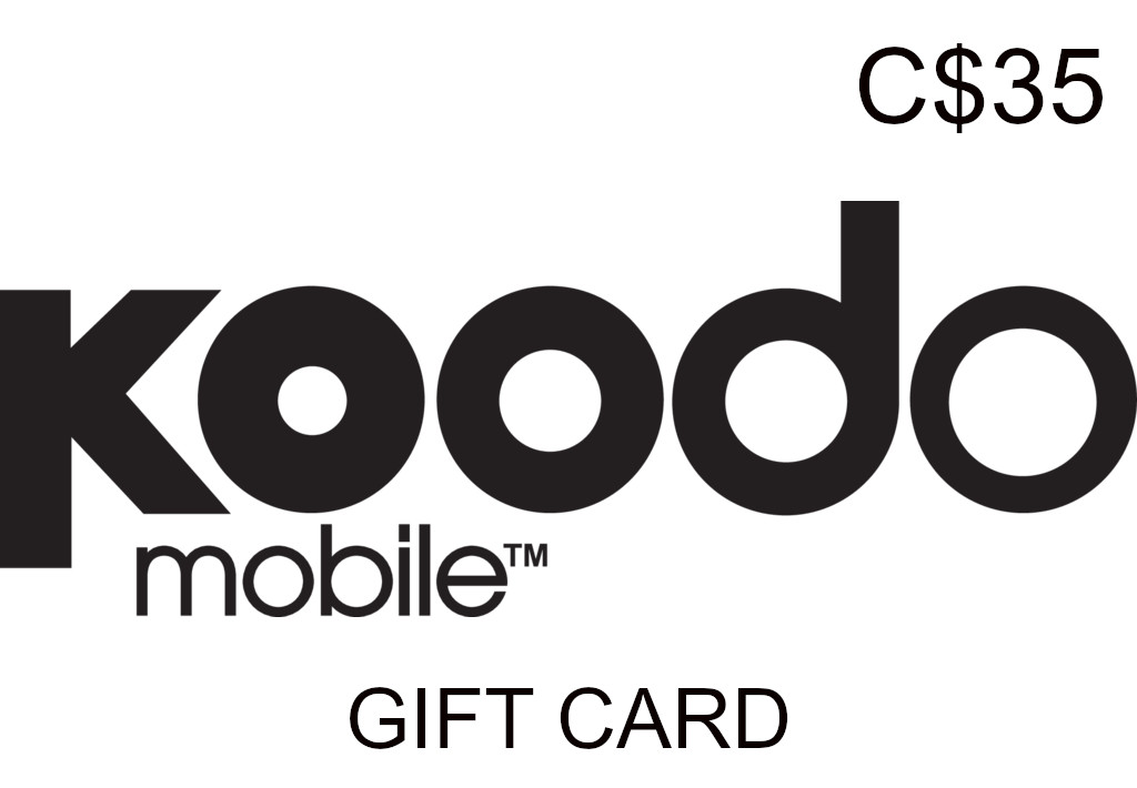 Koodo PIN C$35 Gift Card CA