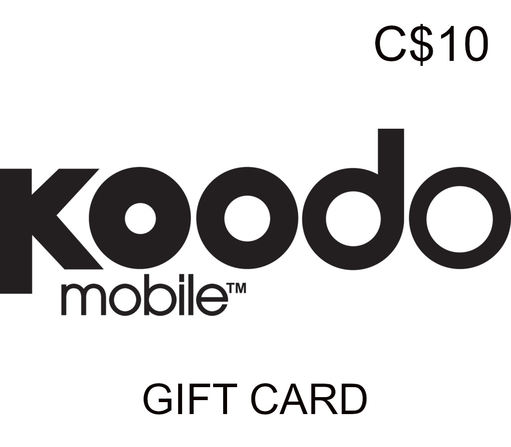 

Koodo PIN C$10 Gift Card CA