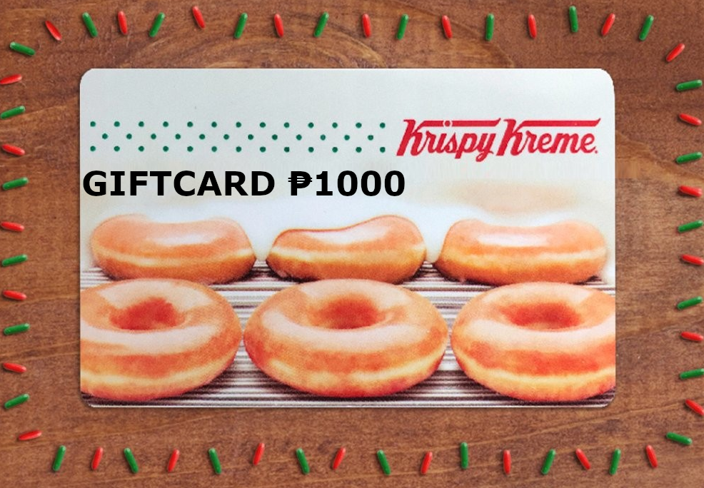 Krispy Kreme ₱1000 PH Gift Card