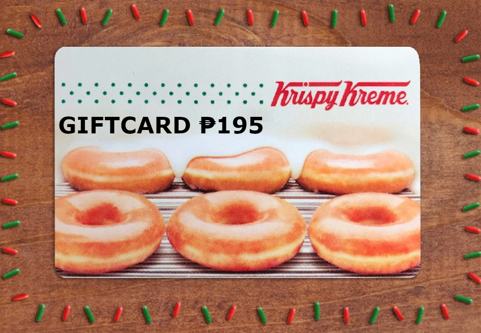 Krispy Kreme ₱195 PH Gift Card