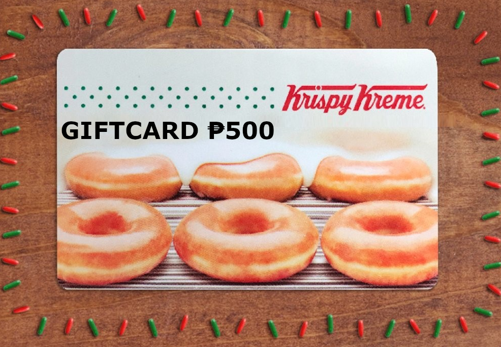 Krispy Kreme ₱500 PH Gift Card