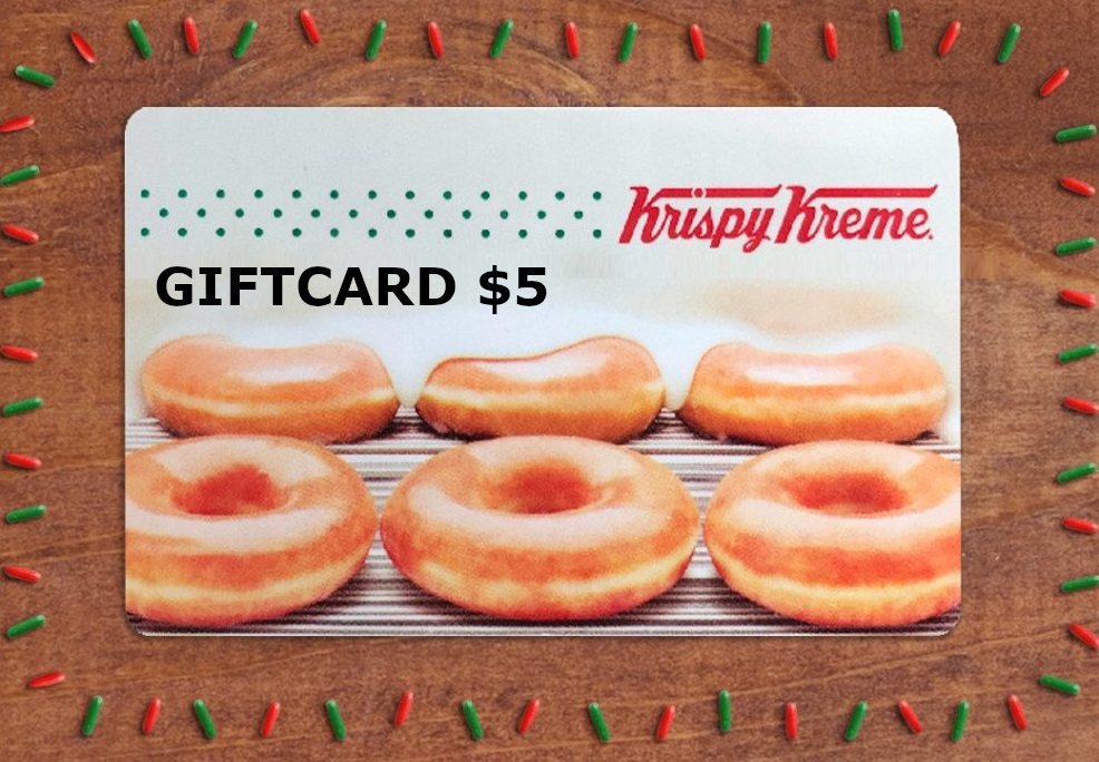 Krispy Kreme $5 US Gift Card