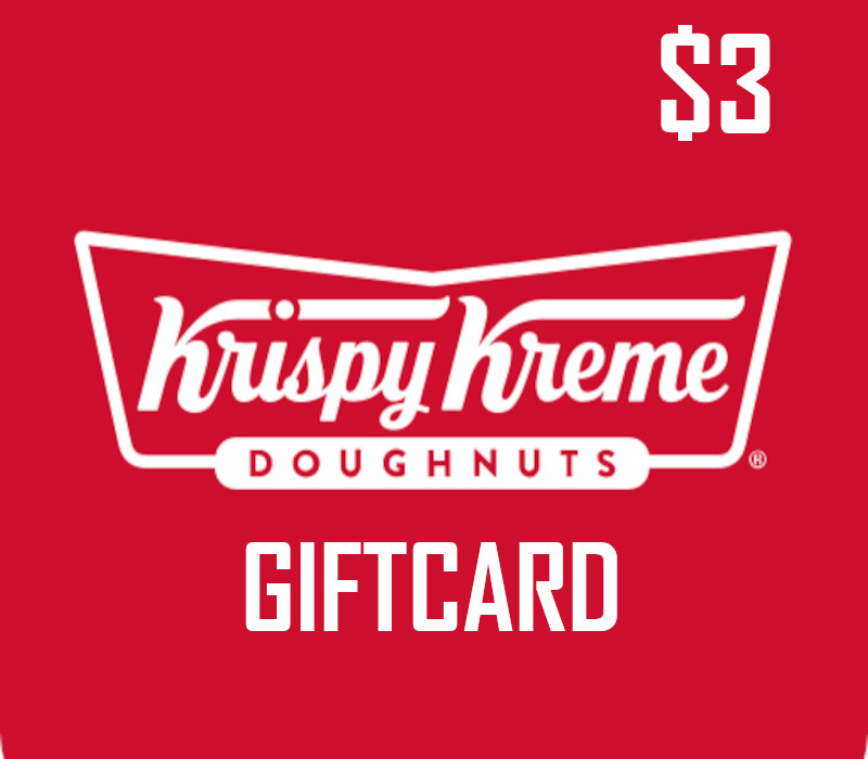 Krispy Kreme $3 US Gift Card