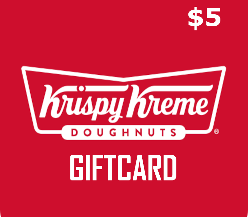 Krispy Kreme $5 US Gift Card