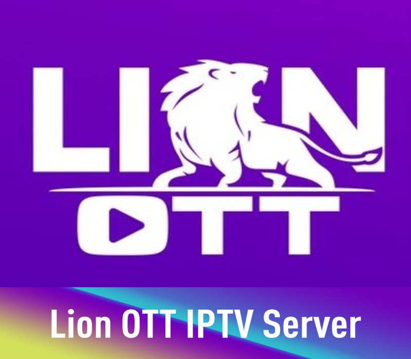 

LionOTT IPTV + IBO Player Pro Player - 12 Months Subscription Account