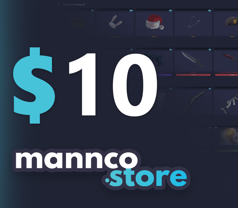 

Mannco.store $10 Gift Card