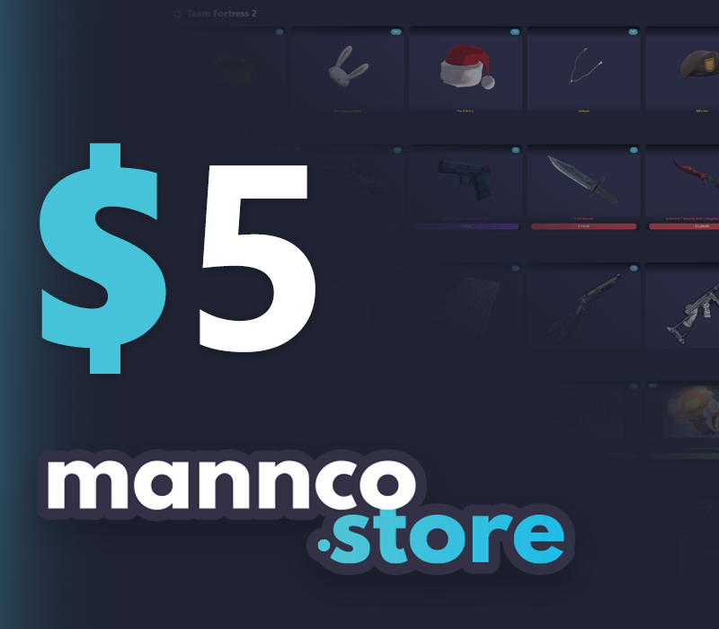 

Mannco.store $5 Gift Card