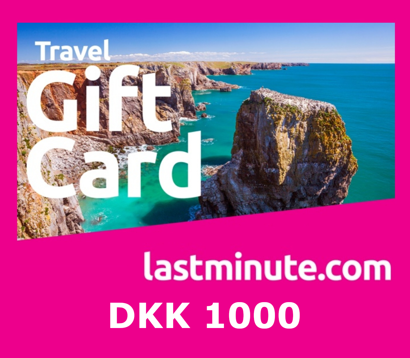 Lastminute.com 1000 DKK Gift Card DK