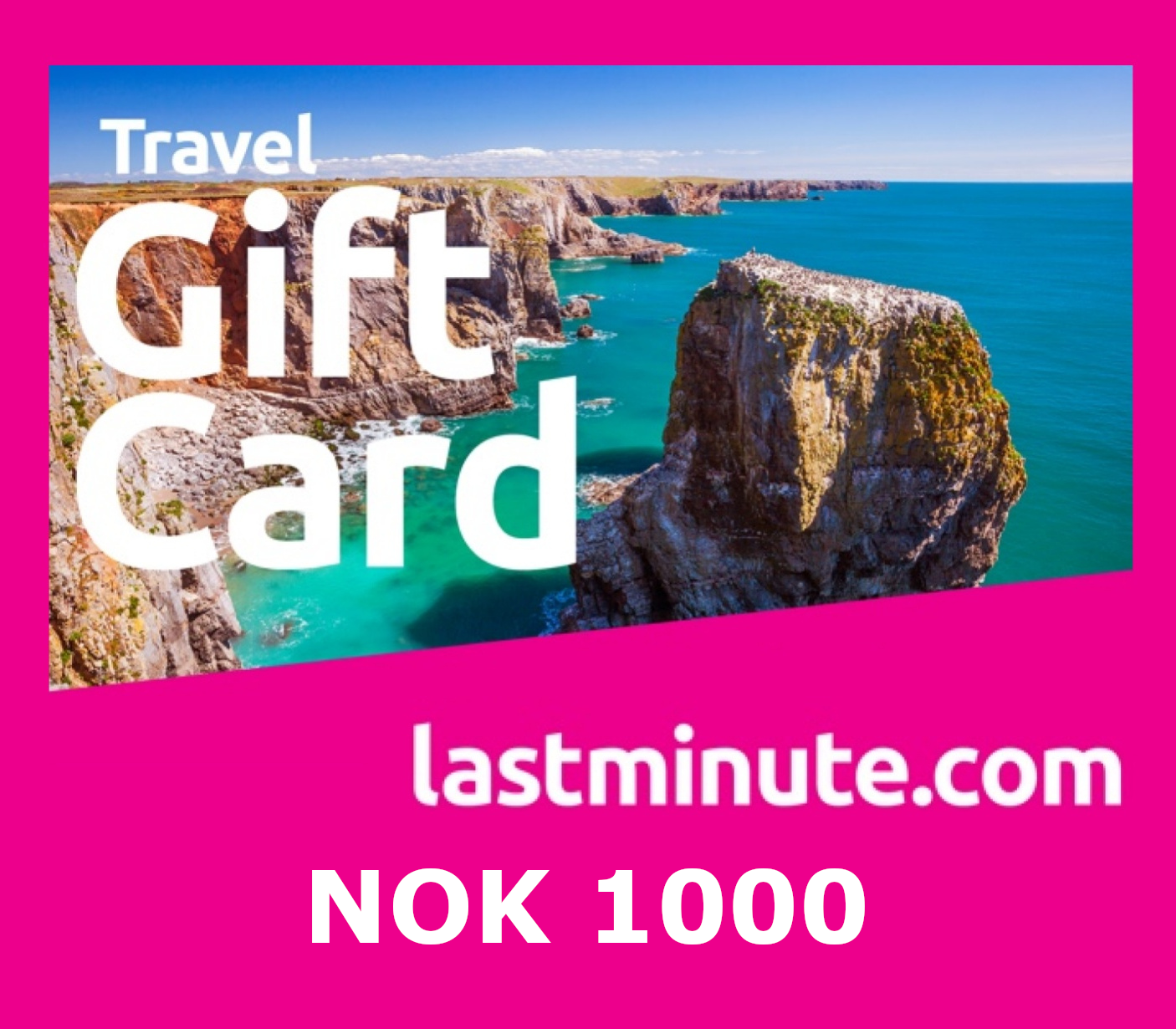 

Lastminute.com 1000 NOK Gift Card NO